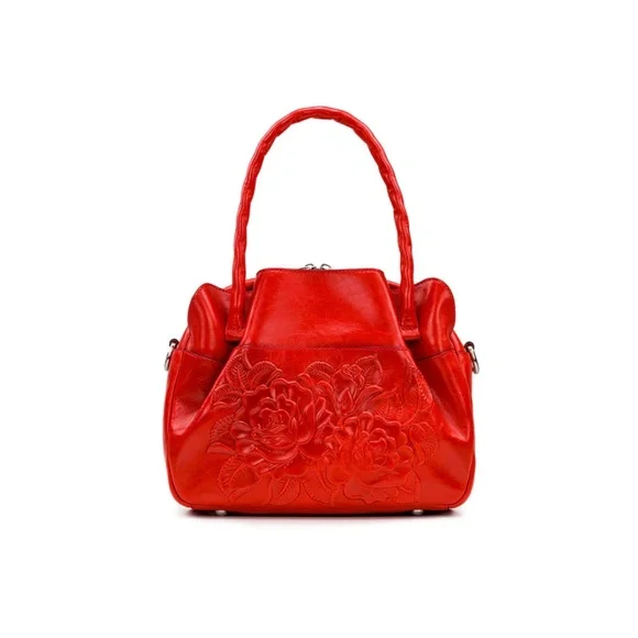 Patricia Nash Ashford Crossbody - Papaya - Picture 1 of 6